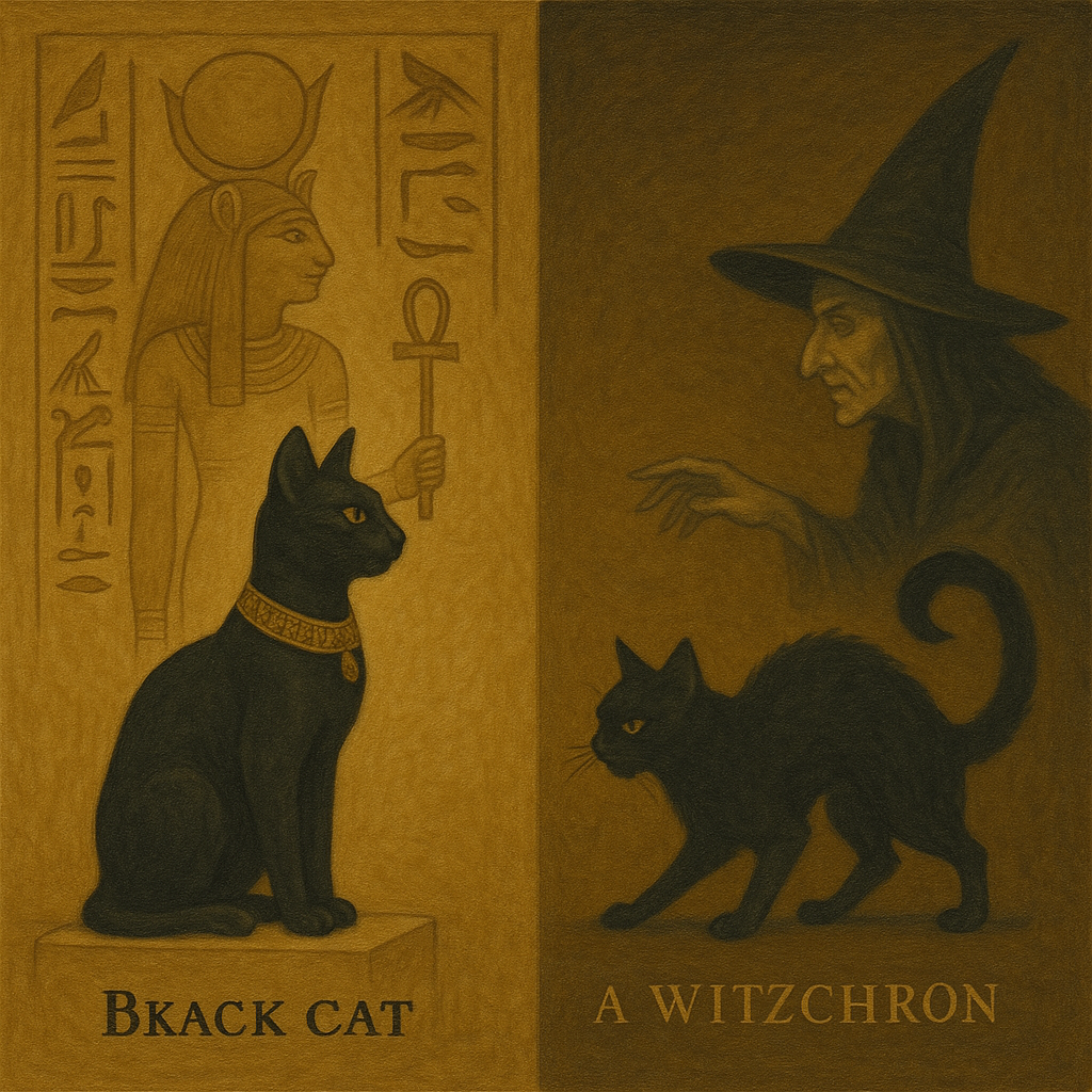 Black Cats - Ancient Egypt vs Medieval Witchcraft